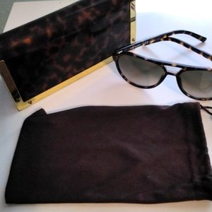 - Tory Burch sunglasses,  dust cover and case